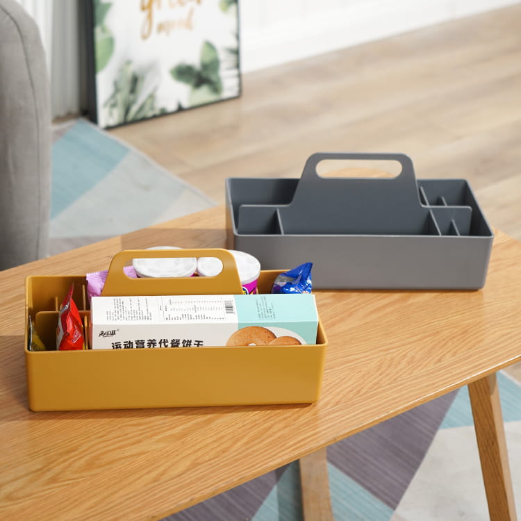 Tragbare Desktop-Aufbewahrungsbox Haushalts-Kunststoffkombination in Kosmetikartikel Aufbewahrungsbox Finishing Box